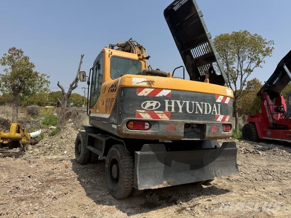 Hyundai R 150 W-9 حفارات بعجل