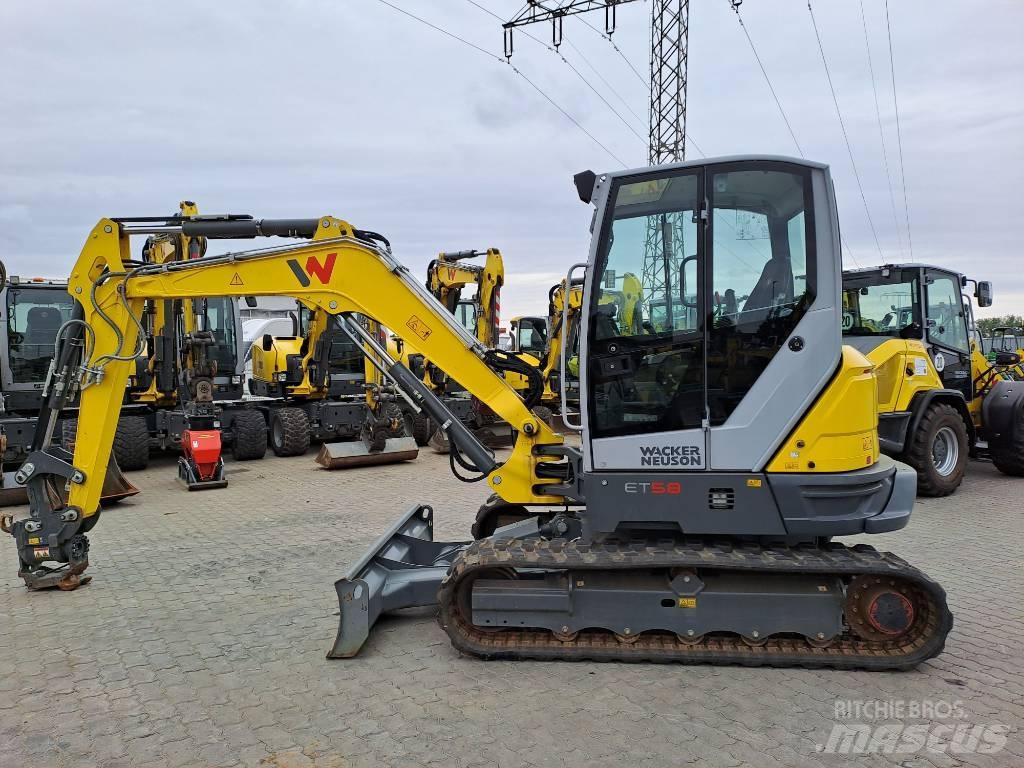 Wacker Neuson ET 58 حفارات زحافة