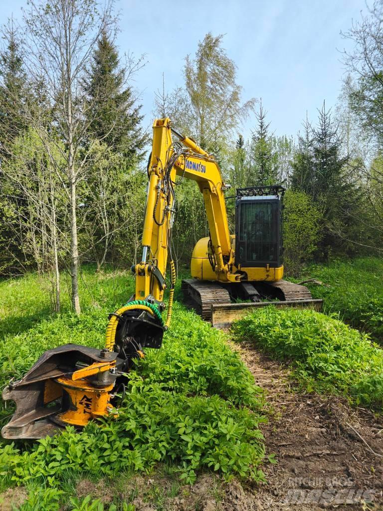 Komatsu PC 80 MR-5 حفارات وسط 7 طن - 12 طن