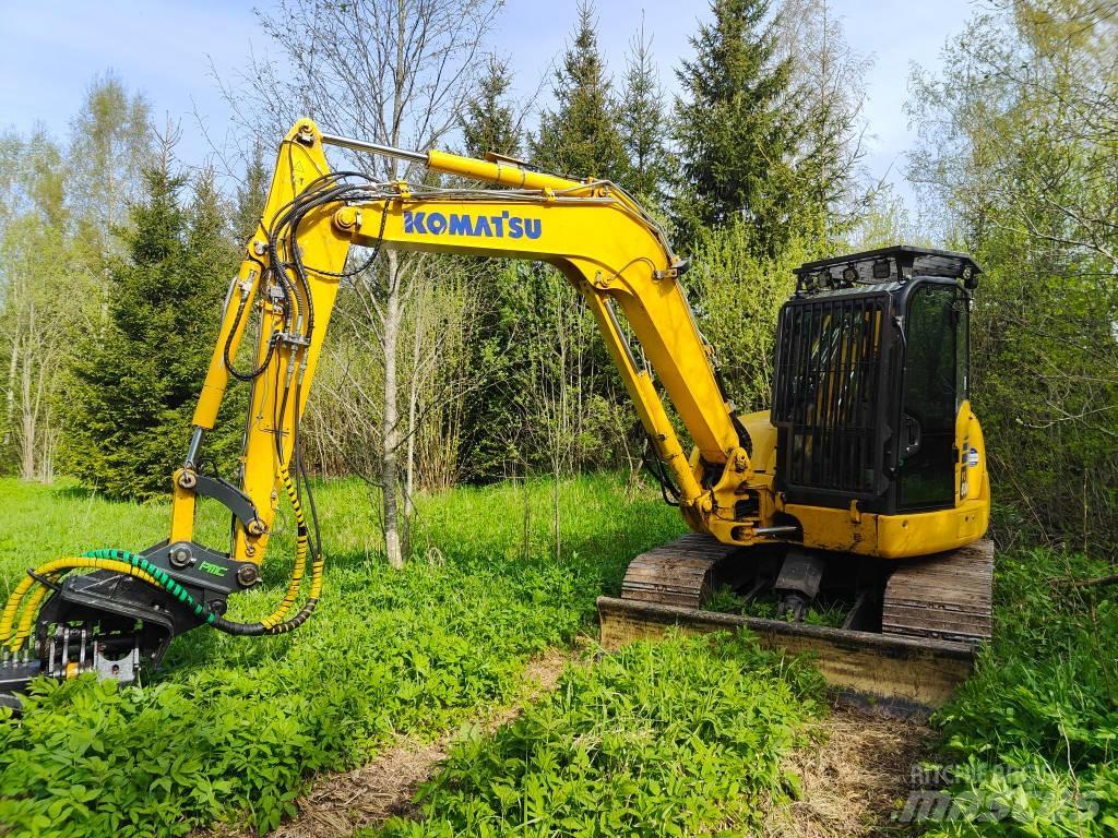 Komatsu PC 80 MR-5 حفارات وسط 7 طن - 12 طن