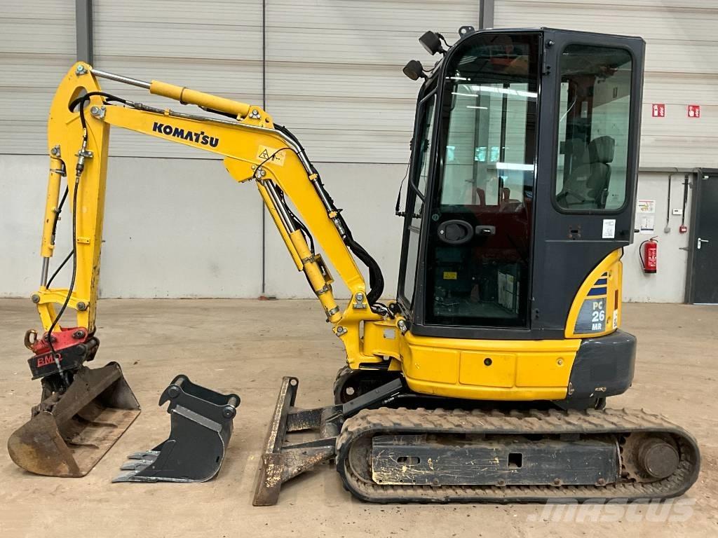 Komatsu PC 26 MR-3 حفارات صغيرة أقل من 7 طن (حفارات صغيرة)