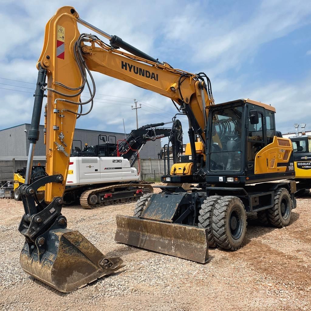 Hyundai HW140 حفارات بعجل