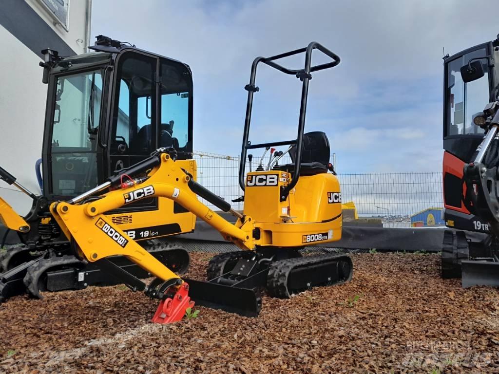 JCB 8008 CTS حفارات صغيرة أقل من 7 طن (حفارات صغيرة)