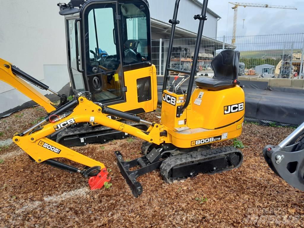 JCB 8008 CTS حفارات صغيرة أقل من 7 طن (حفارات صغيرة)