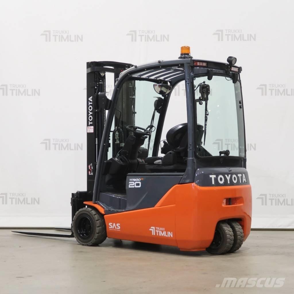 Toyota 8FBE20T شاحنات ذات رافعات شوكية تعمل بالكهرباء