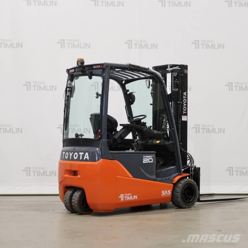 Toyota 8FBE20T شاحنات ذات رافعات شوكية تعمل بالكهرباء
