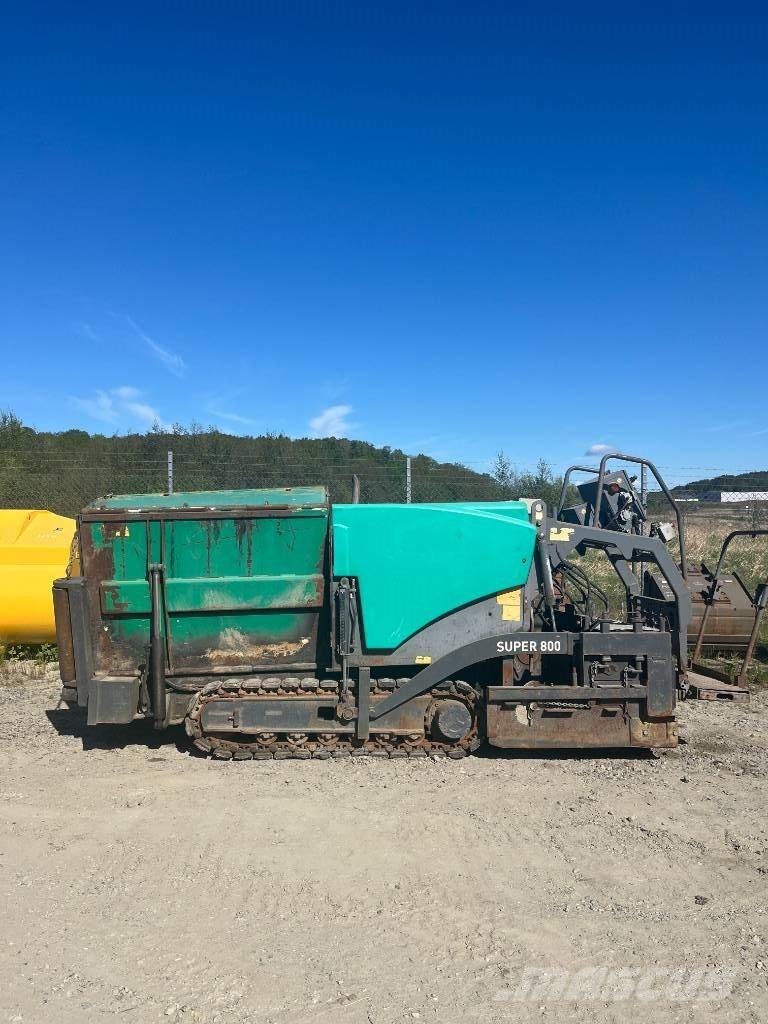 Vögele Super 800 معدات السفلتة