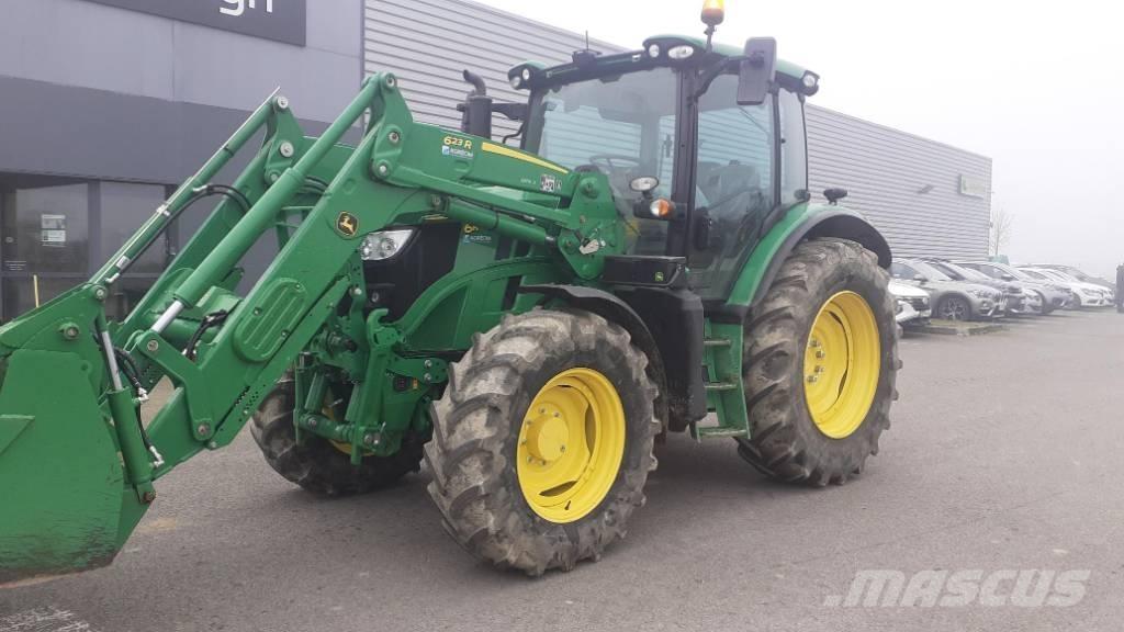 John Deere 6R120 الجرارات