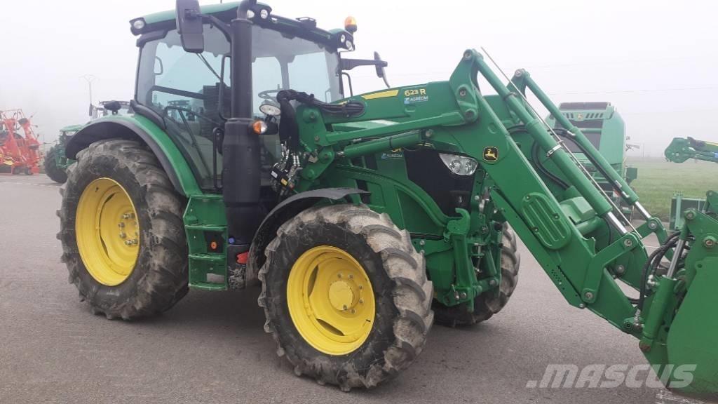 John Deere 6R120 الجرارات
