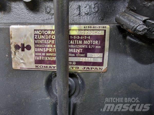 Komatsu 6D125E-2 محركات