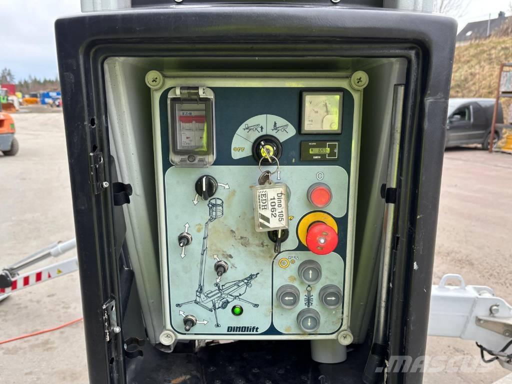 Dinolift 120 T المنصات الهوائية المثبتة على مقطورة