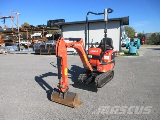 Kubota K 008-5 حفارات صغيرة أقل من 7 طن (حفارات صغيرة)