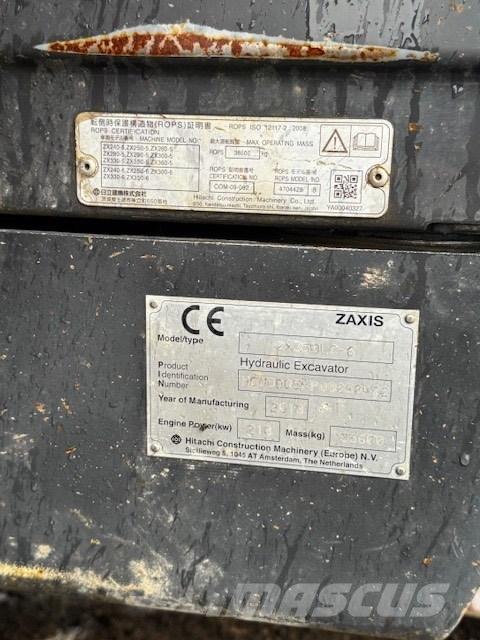 Hitachi ZX 350 LC-6 حفارات زحافة