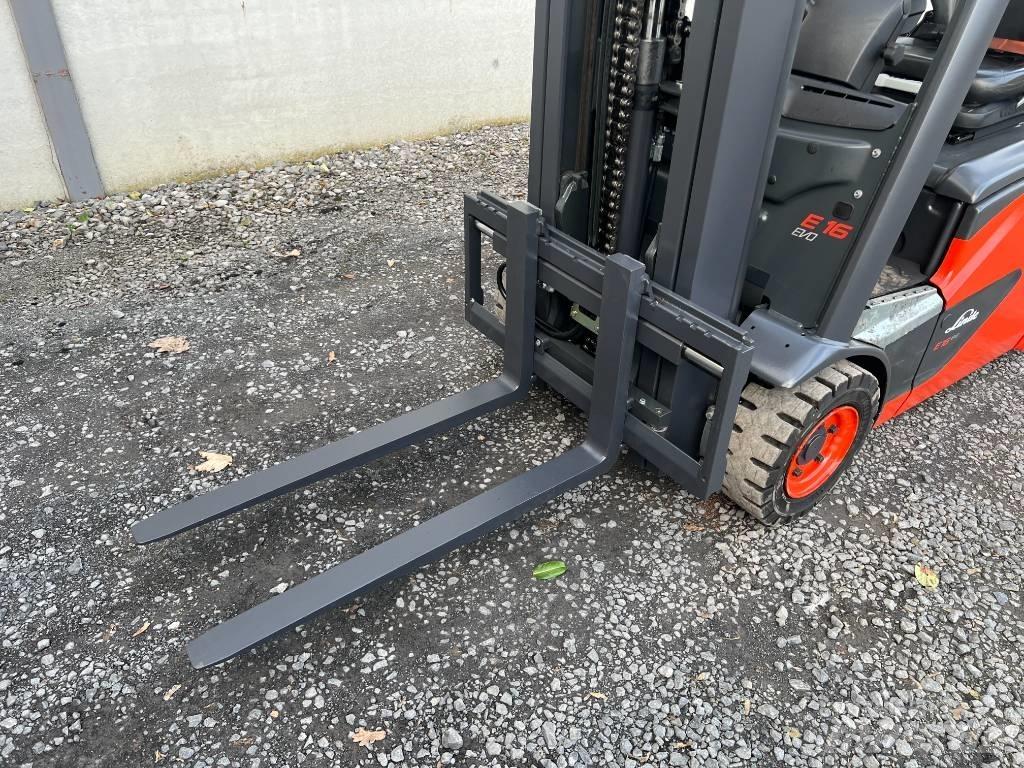 Linde E16-02 EVO شاحنات ذات رافعات شوكية تعمل بالكهرباء