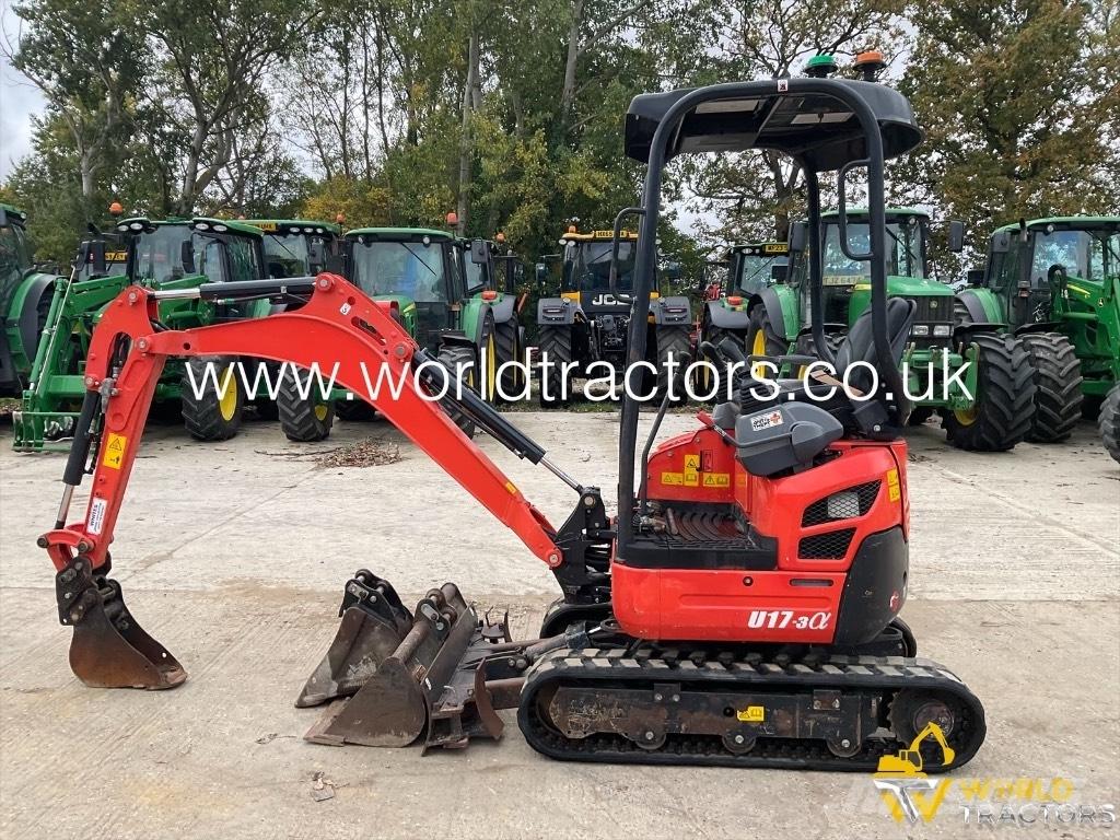 Kubota U 17-3 حفارات صغيرة أقل من 7 طن (حفارات صغيرة)