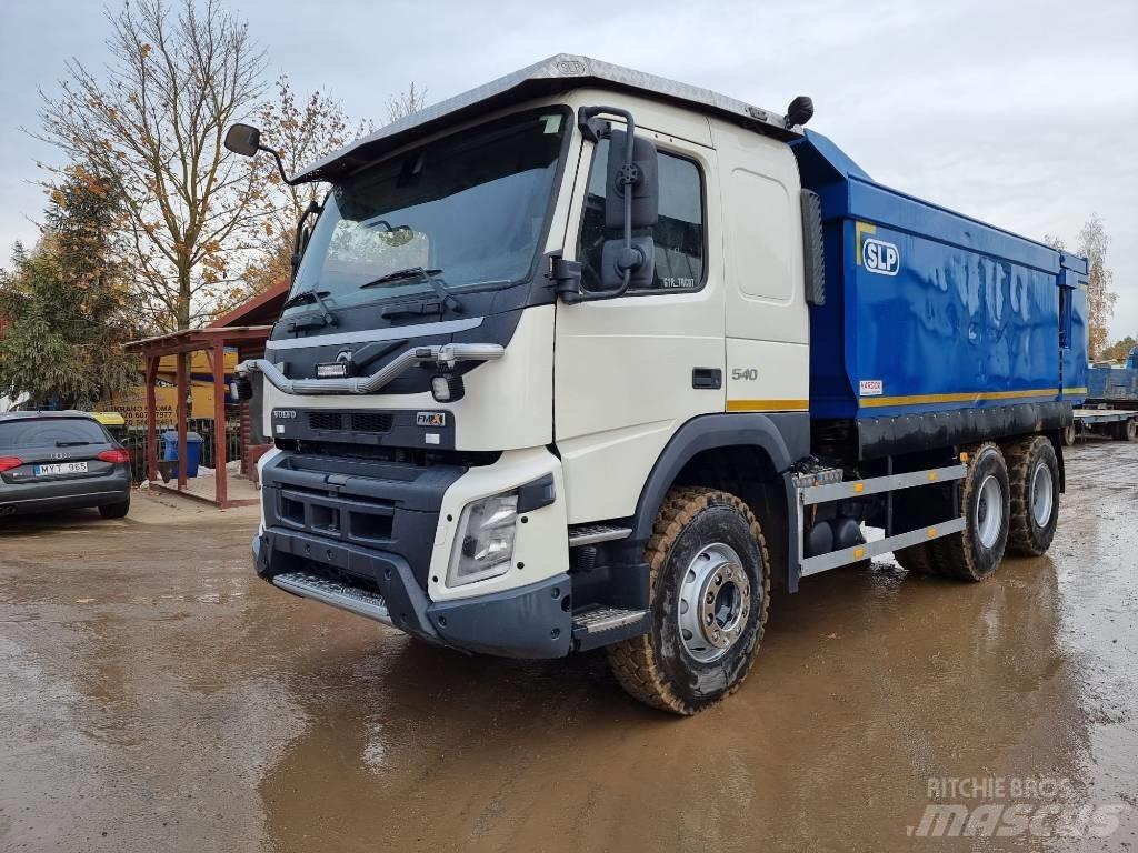 Volvo FMX 540 شاحنات لوادر