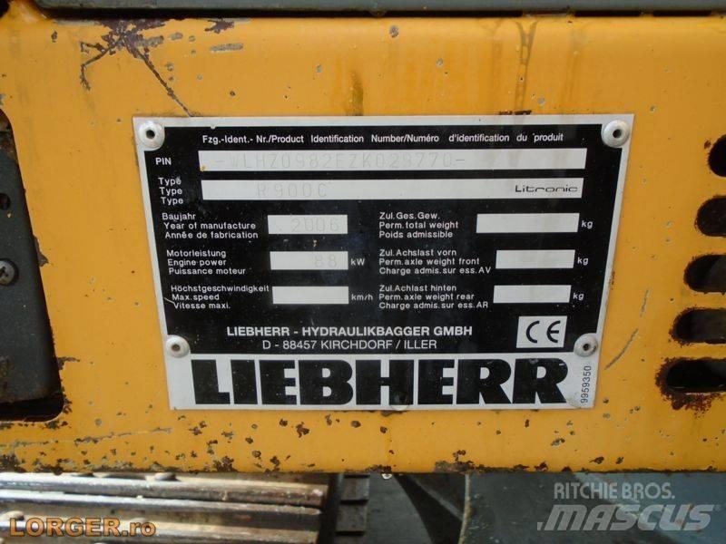 Liebherr R 900 C حفارات زحافة