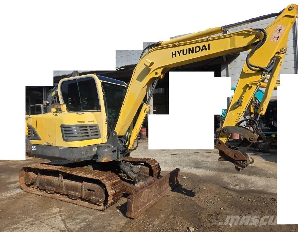 Hyundai Robex 55 حفارات صغيرة أقل من 7 طن (حفارات صغيرة)