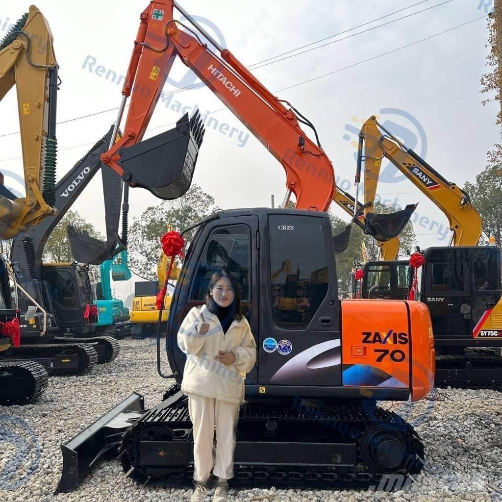 Hitachi ZX70 حفارات صغيرة أقل من 7 طن (حفارات صغيرة)