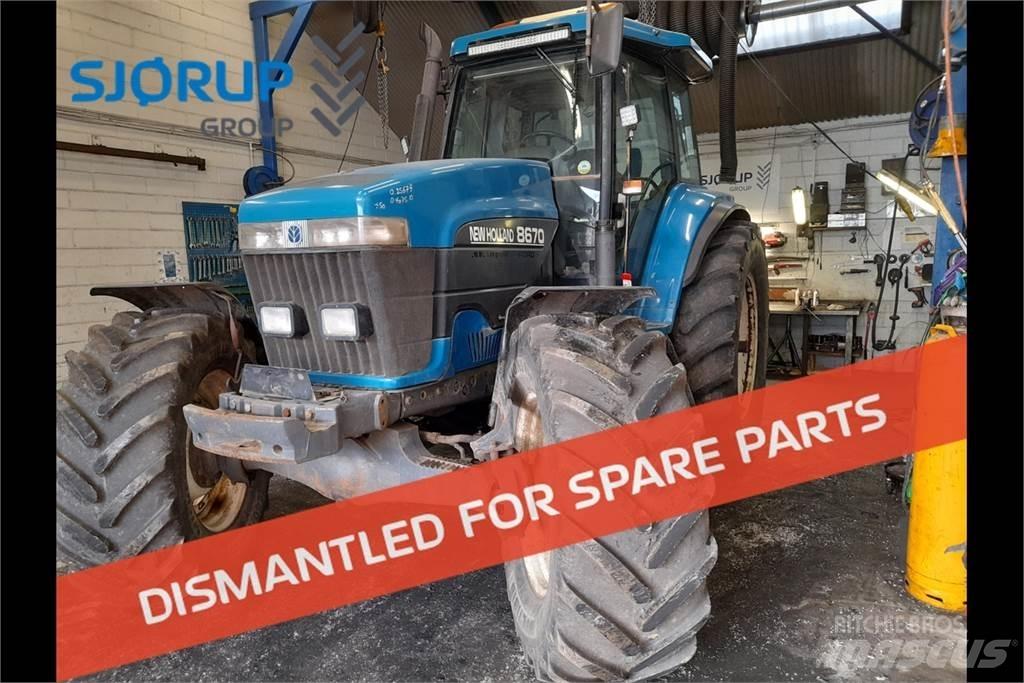 New Holland 8670 الجرارات