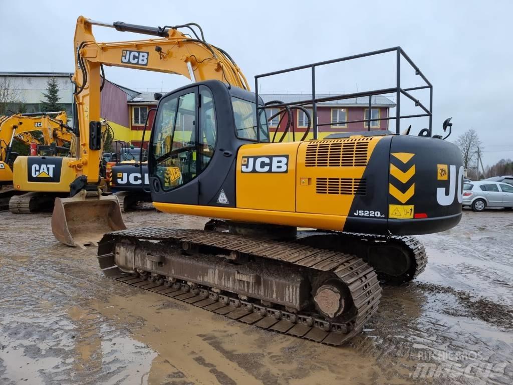 JCB JS 220 LC حفارات زحافة