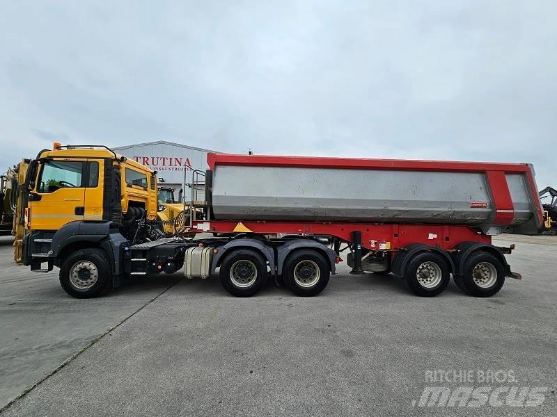 MAN TGS 26.480 شاحنات قلابة