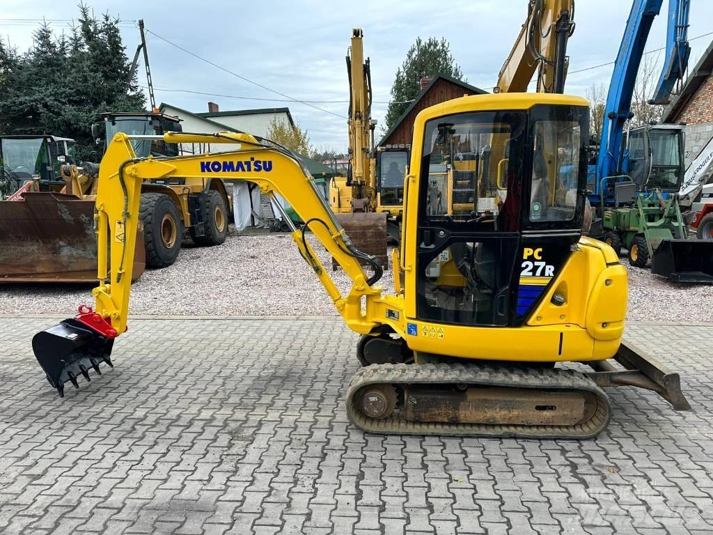 Komatsu PC 27 R-8 حفارات صغيرة أقل من 7 طن (حفارات صغيرة)