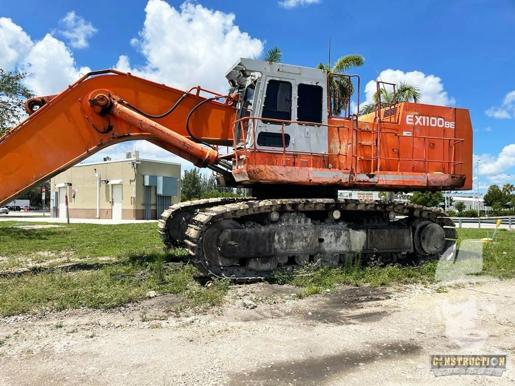 Hitachi EX 1100 BE-3 حفارات زحافة