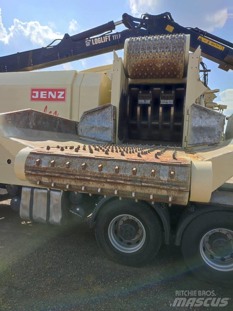 JENZ HEM 1000 ماكينات تقطيع أخشاب الحراجة
