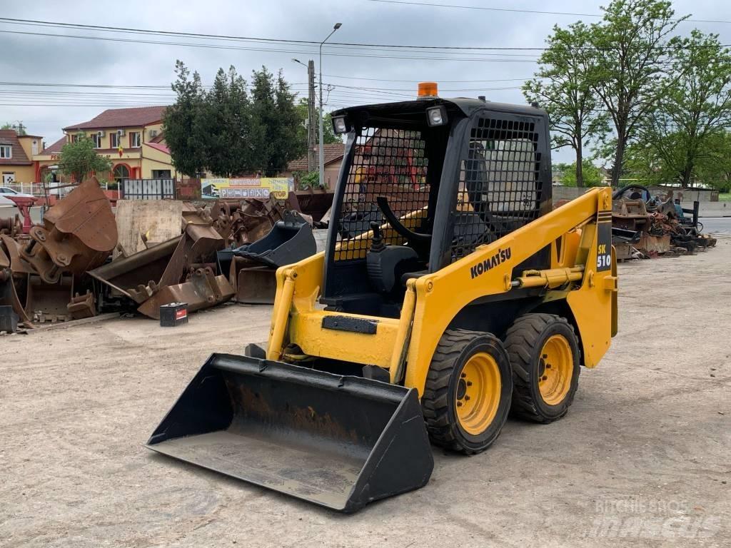 Komatsu SK 510 لوادر انزلاقية التوجيه