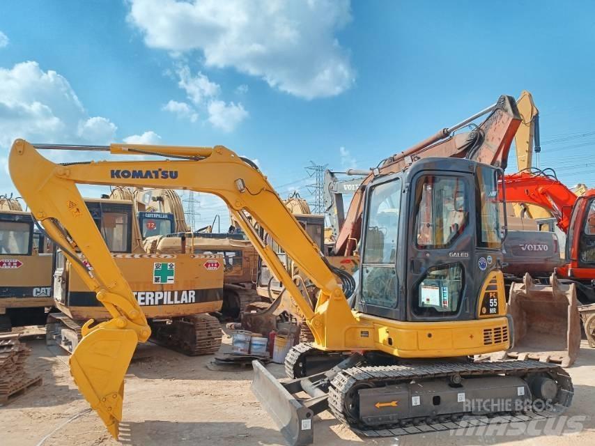 Komatsu PC 55 حفارات صغيرة أقل من 7 طن (حفارات صغيرة)