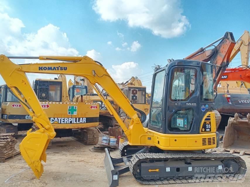 Komatsu PC 55 حفارات صغيرة أقل من 7 طن (حفارات صغيرة)