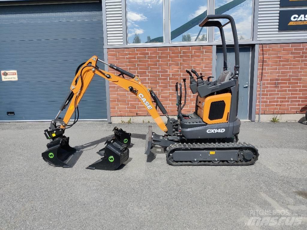 CASE CX 14 D حفارات صغيرة أقل من 7 طن (حفارات صغيرة)