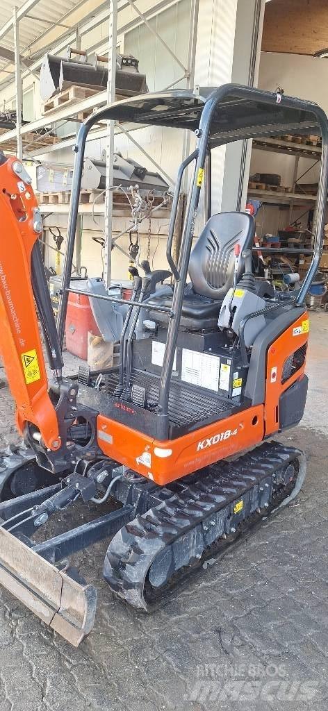 Kubota KX 018-4 حفارات صغيرة أقل من 7 طن (حفارات صغيرة)