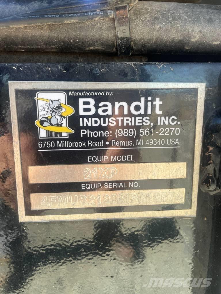 Bandit 21xp ماكينات تقطيع أخشاب الحراجة