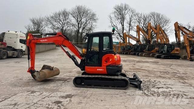 Kubota U 55-4 حفارات صغيرة أقل من 7 طن (حفارات صغيرة)