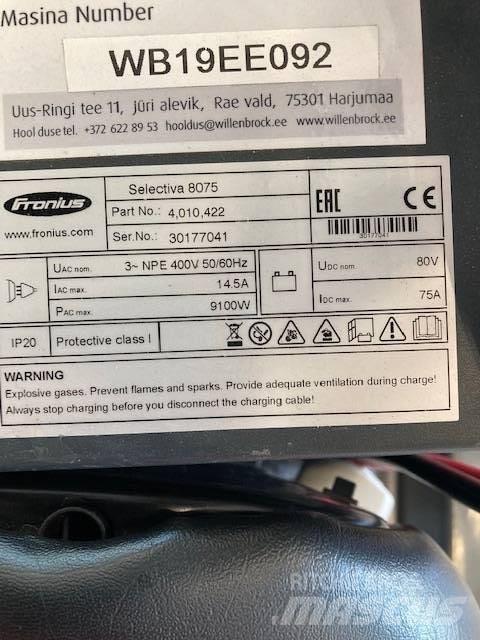 Linde E25/600RH/387 شاحنات ذات رافعات شوكية تعمل بالكهرباء