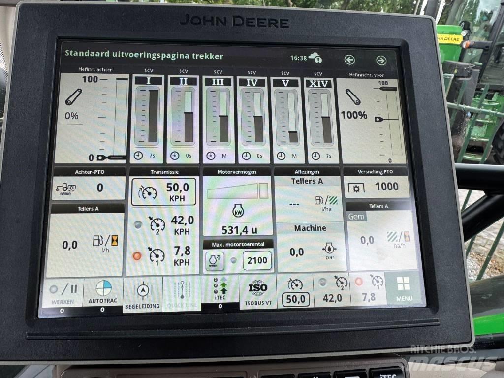 John Deere 6R 185 الجرارات