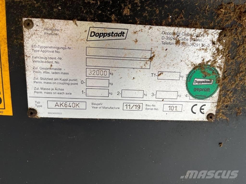 Doppstadt AK 640K آلات تمزيق المخلفات