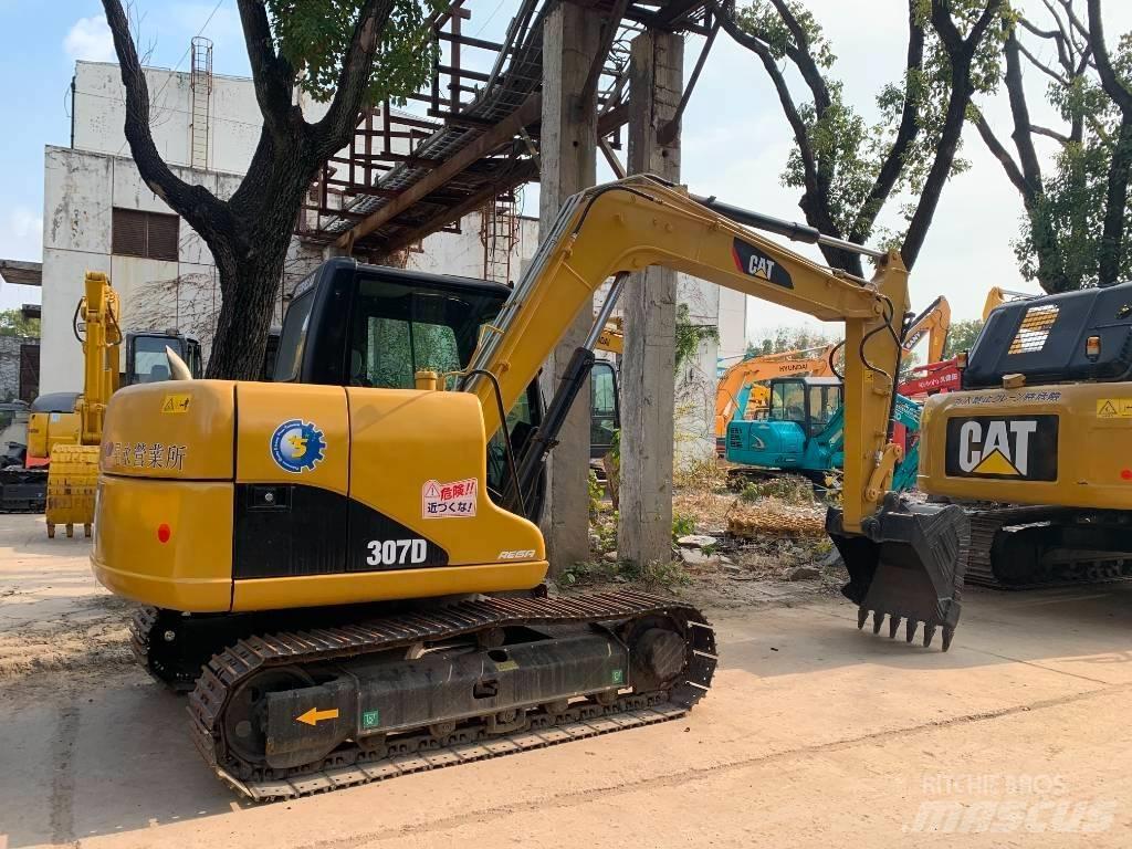 CAT 307D حفارات وسط 7 طن - 12 طن