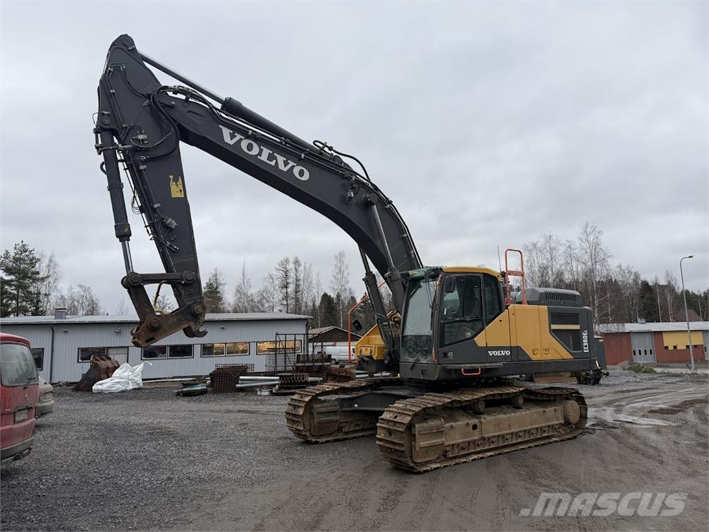 Volvo EC380EL حفارات زحافة