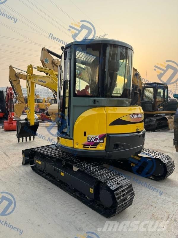 Yanmar vio55 حفارات صغيرة أقل من 7 طن (حفارات صغيرة)