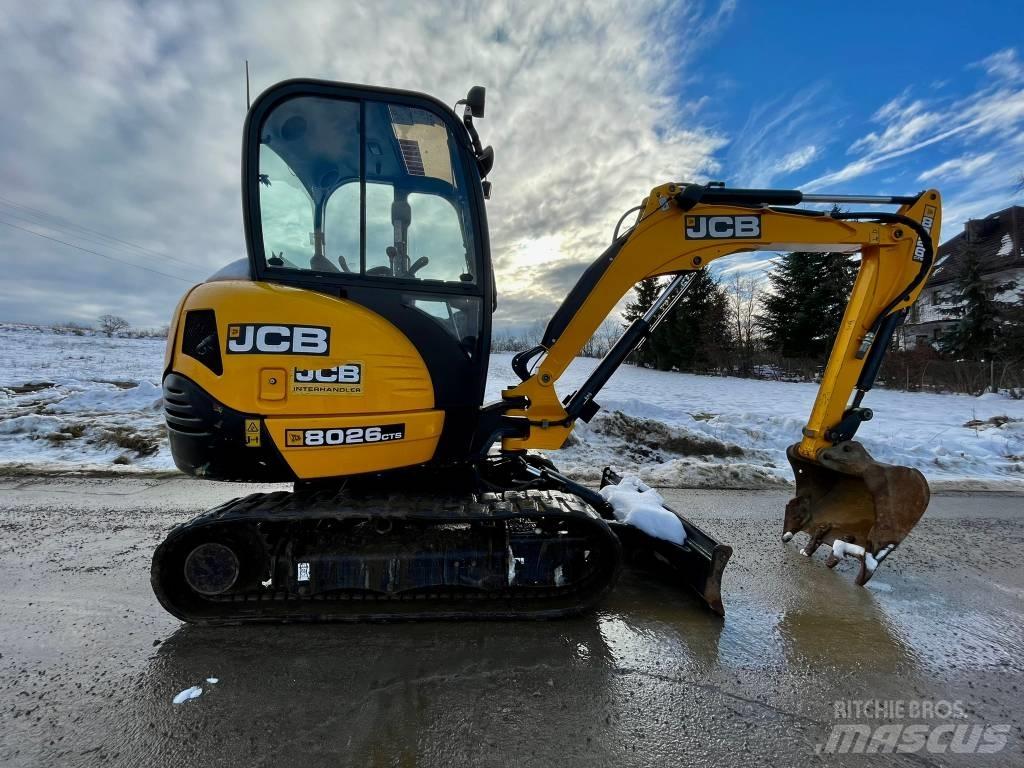 JCB 8026 CTS حفارات صغيرة أقل من 7 طن (حفارات صغيرة)