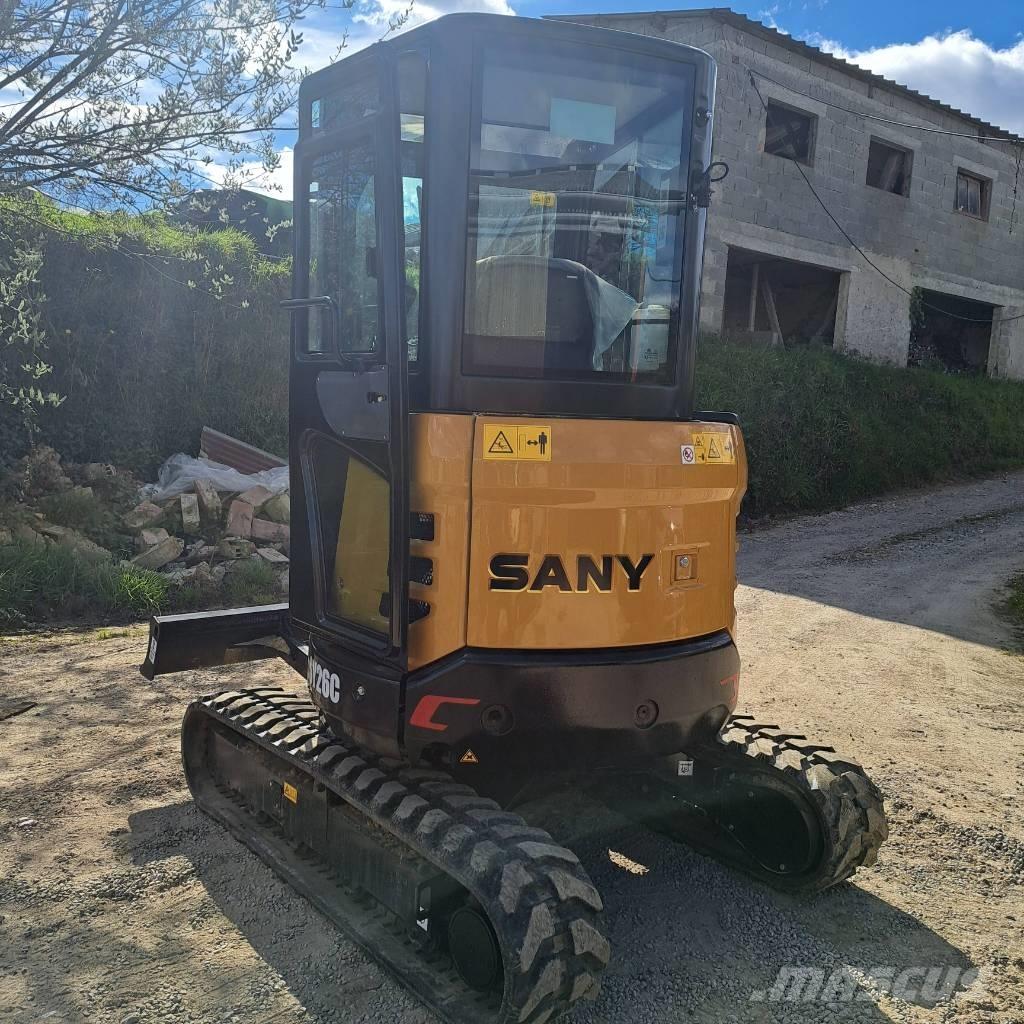 Sany SY 26 C حفارات صغيرة أقل من 7 طن (حفارات صغيرة)