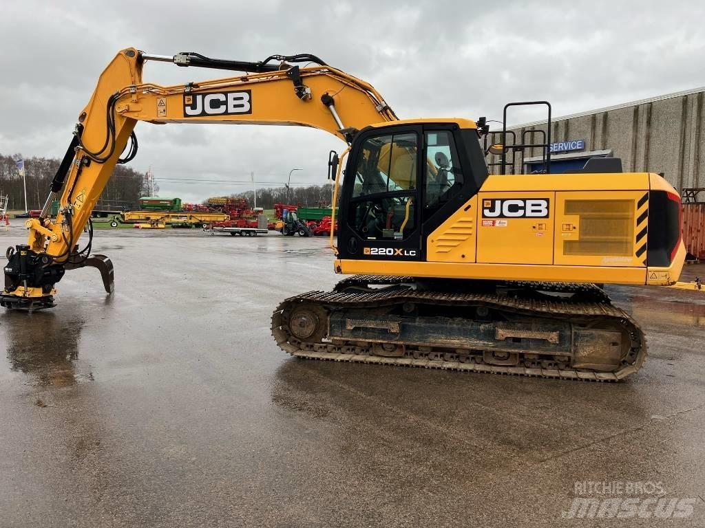 JCB 220X LC حفارات زحافة