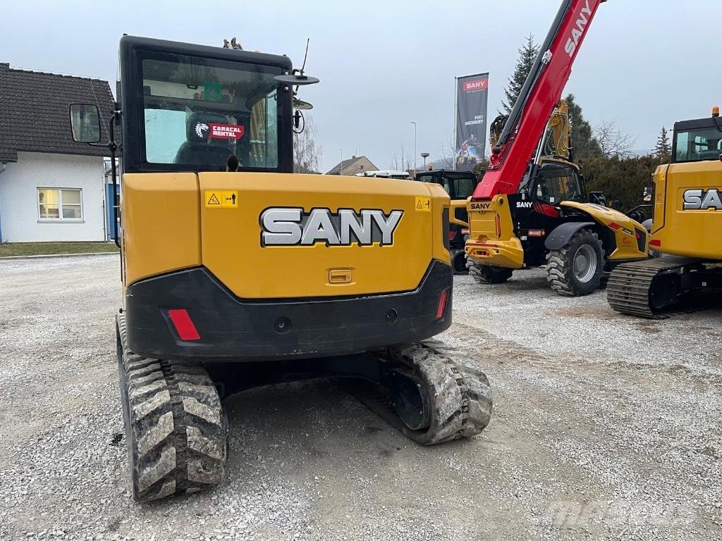 Sany SY 80 U حفارات وسط 7 طن - 12 طن