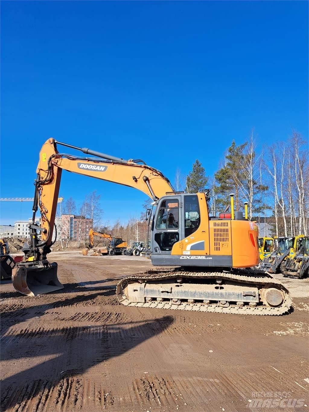 Doosan DX235LCR-5 حفارات زحافة