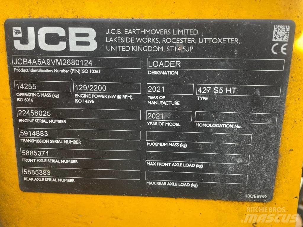 JCB 427 HT لوادر بعجل