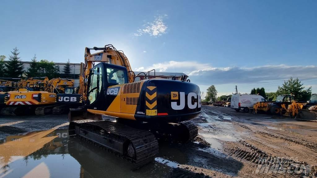 JCB JS 220 LC حفارات زحافة