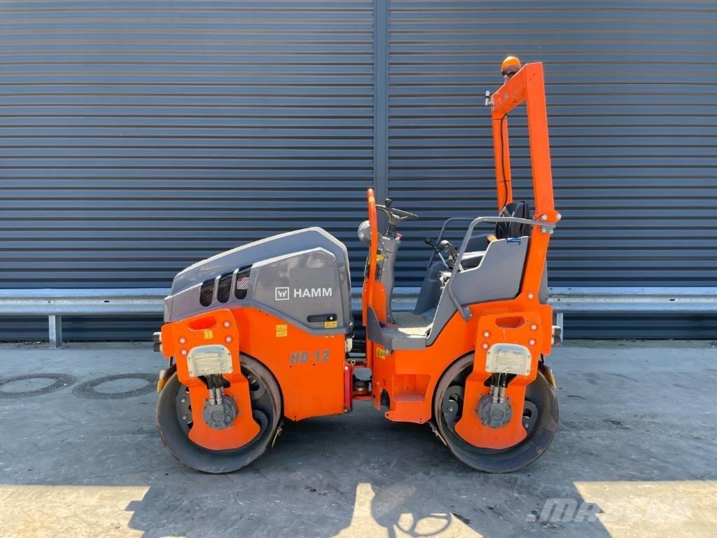 Hamm HD 12 VV مداحل ثنائية الاسطوانة